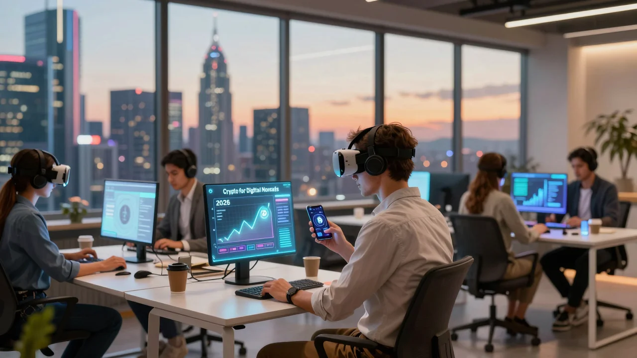 Crypto para Nómadas Digitales: Guía de 2026